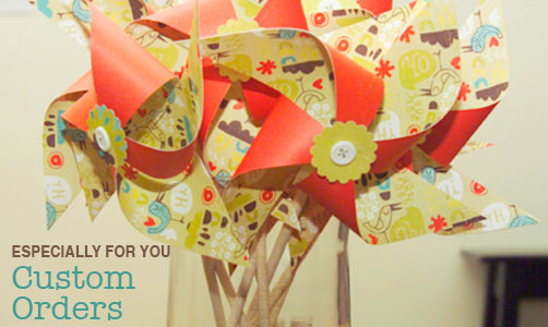 Blue Bird Custom Pinwheels